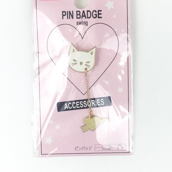 😸 Cute Cat Pin Badge! Kawaii! - Picture 1 of 3